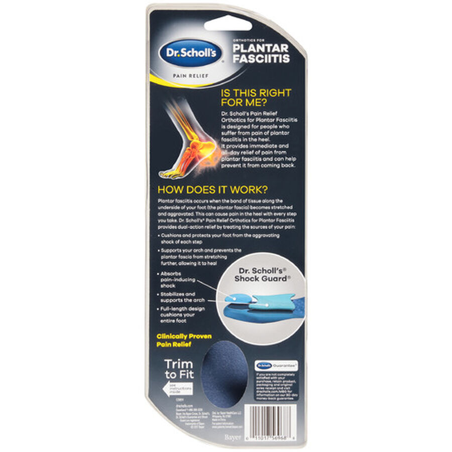 FSA Eligible Dr. Scholl's Pain Relief Orthotics for Plantar Fasciitis
